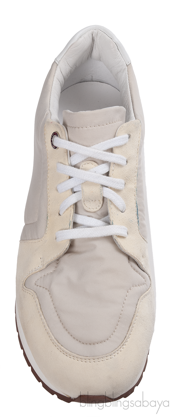 Loro Piana My Wind Microfibre Light Yellow Sneakers