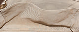 Beige Caviar Shopping Tote