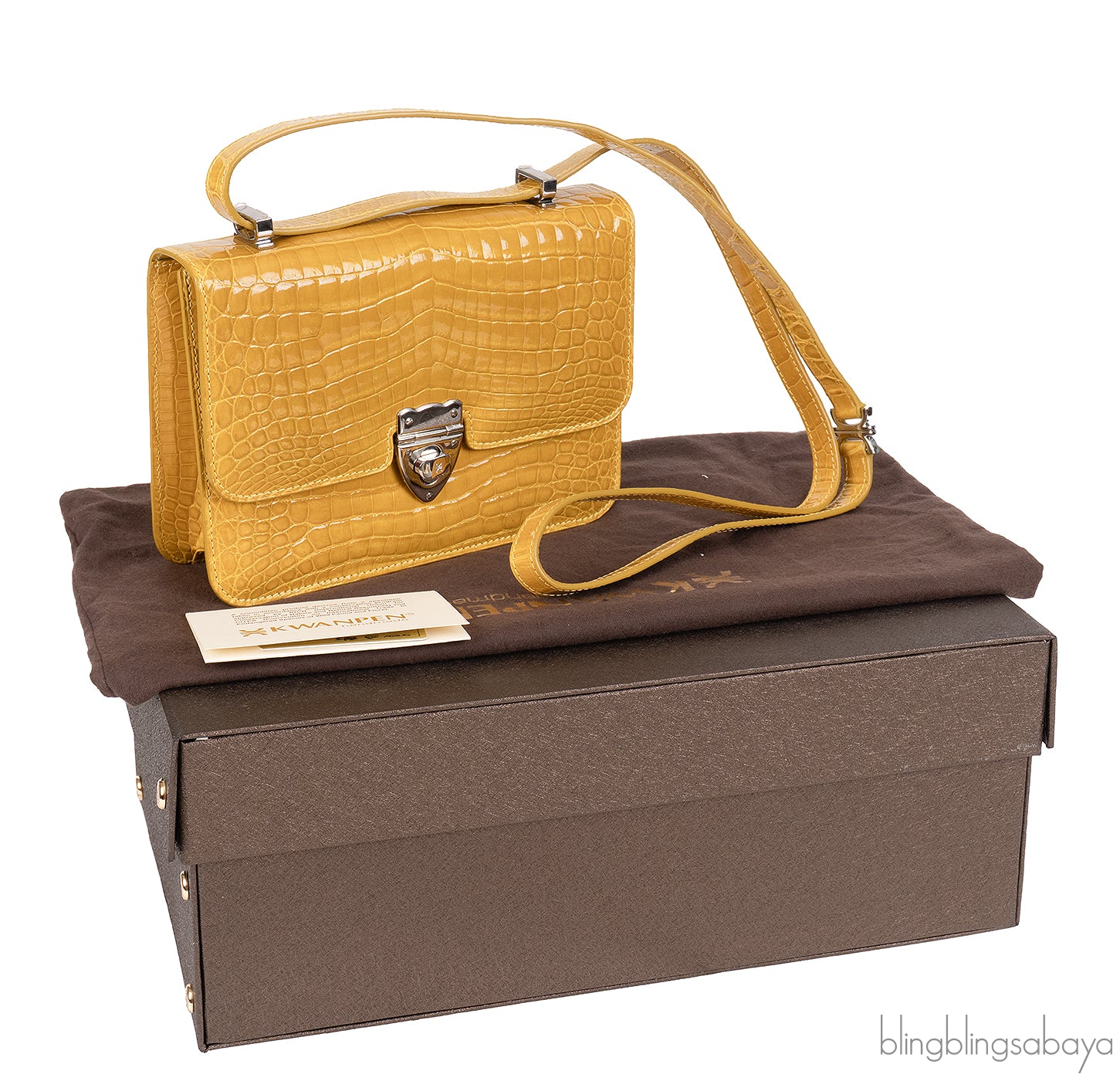 Kwanpen Mustard City Cruiser Sling Bag