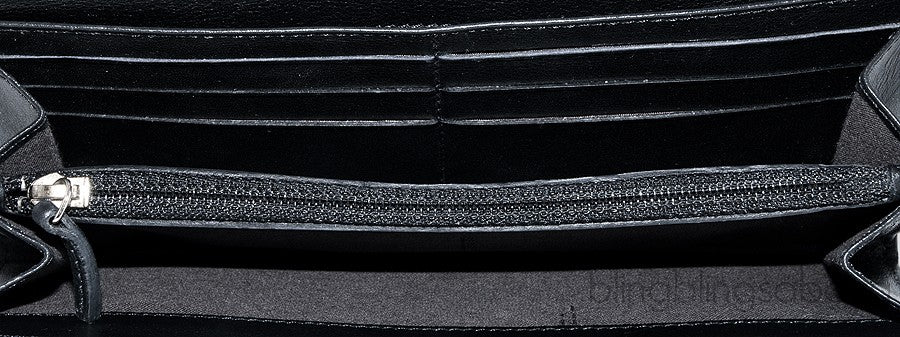 Black Long Wallet