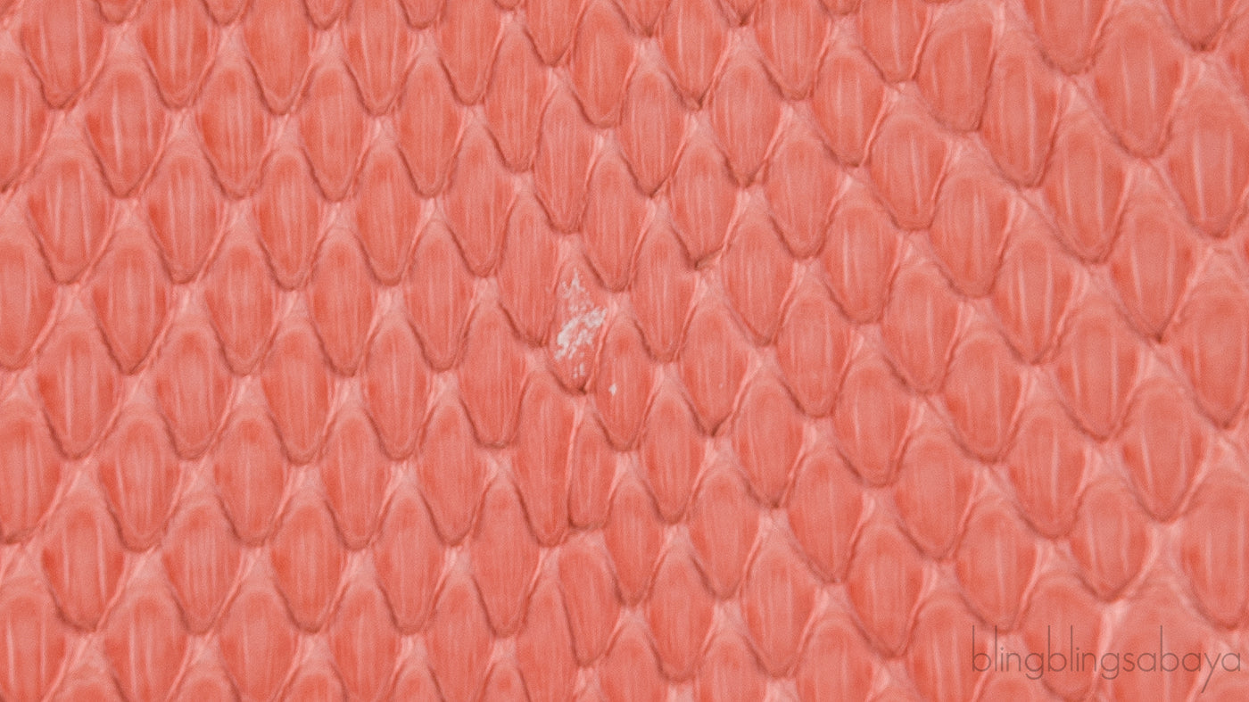 Orange Python Mini Peekaboo