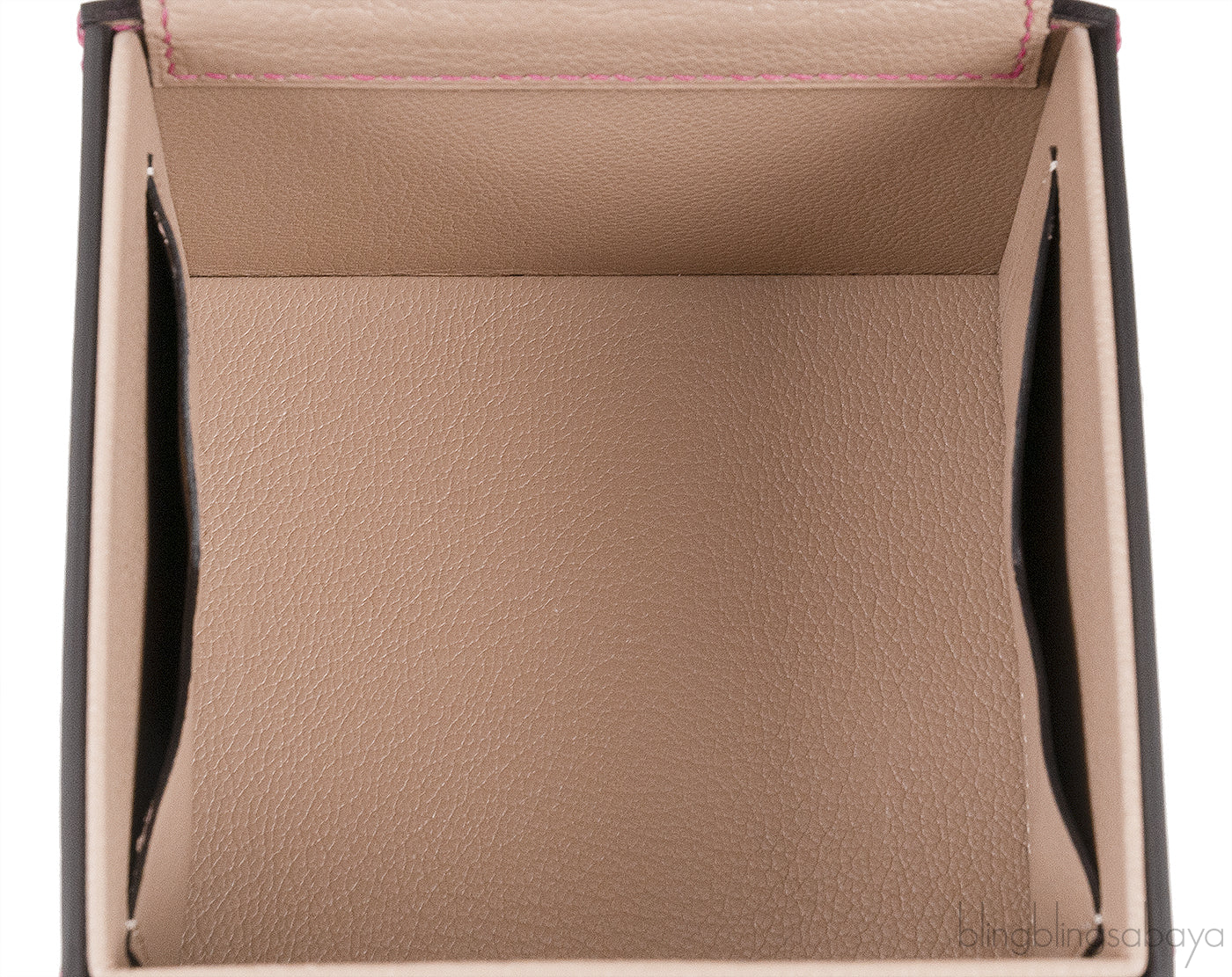 Mini Vanity Case Fuchsia Clutch Bag