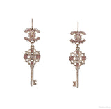 CC Key Piercing Earrings