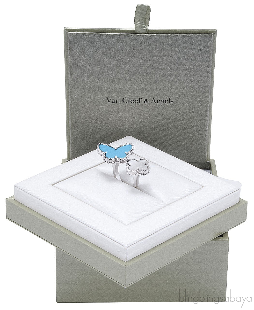 Lucky Alhambra Turquoise Ring