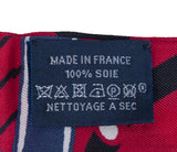 Jeu De Soie Multicolor Print Twilly