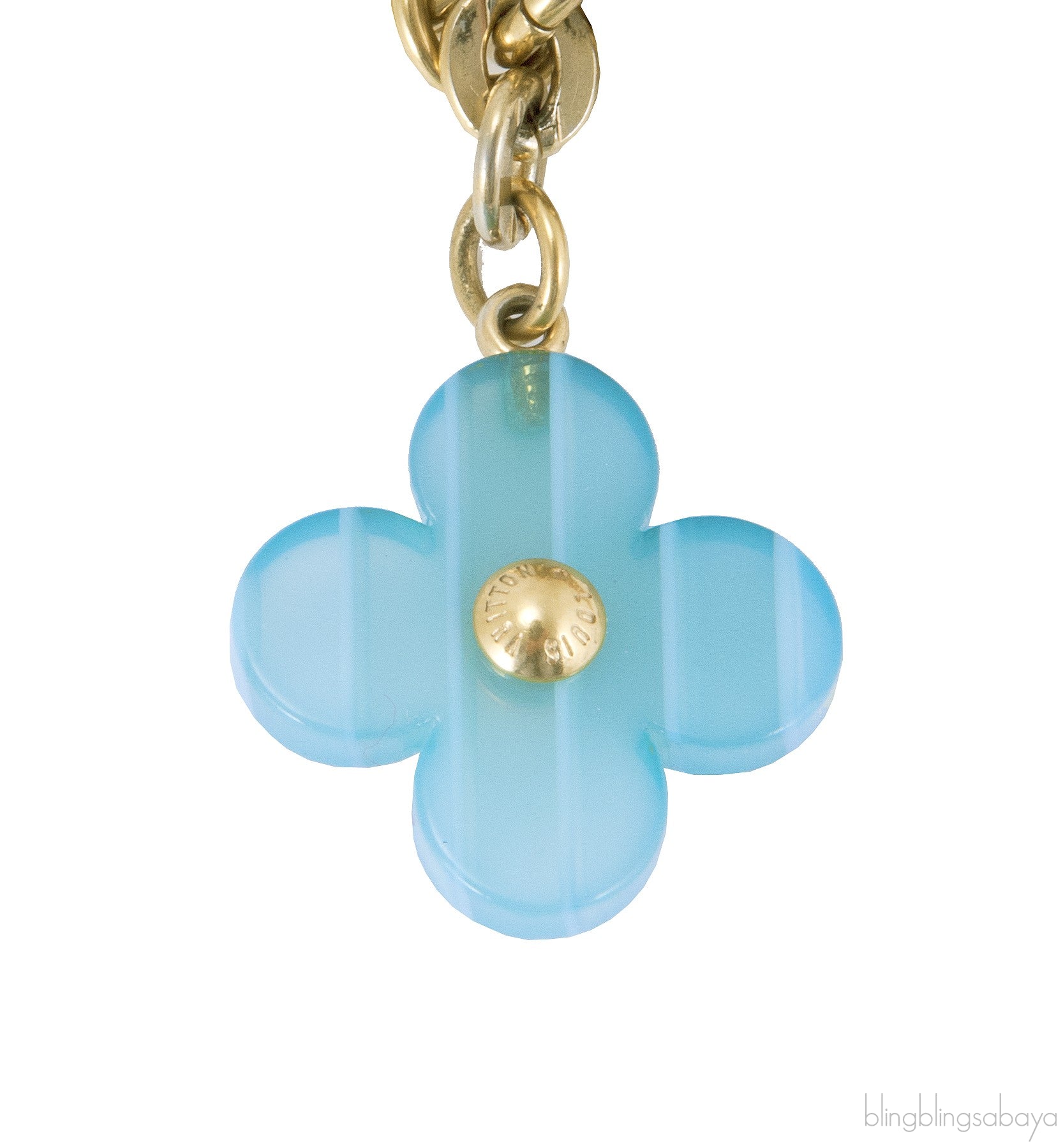 Multicolor Floral Bag Charm