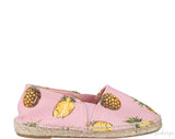 Pineapple Print Kids Espadrille