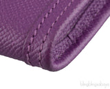 Jige Elan Clutch Epsom Anemone