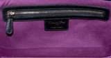 Black Quilted Leather Shoulder Bag
