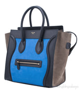 Mini Luggage Tricolor Blue