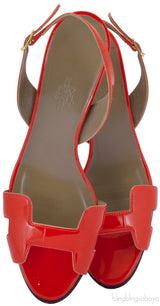 Night 70 Red Orange Slingback
