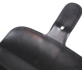 Delvaux Black Brilliant Mini Leather Tote