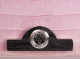 Moynat Rejane PM Pink Nilo Crocodile
