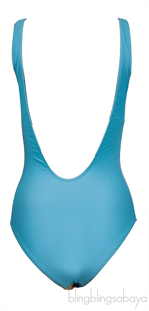 Light Blue Betty Boop Swimsuit