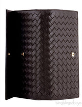Intrecciato Continental Wallet