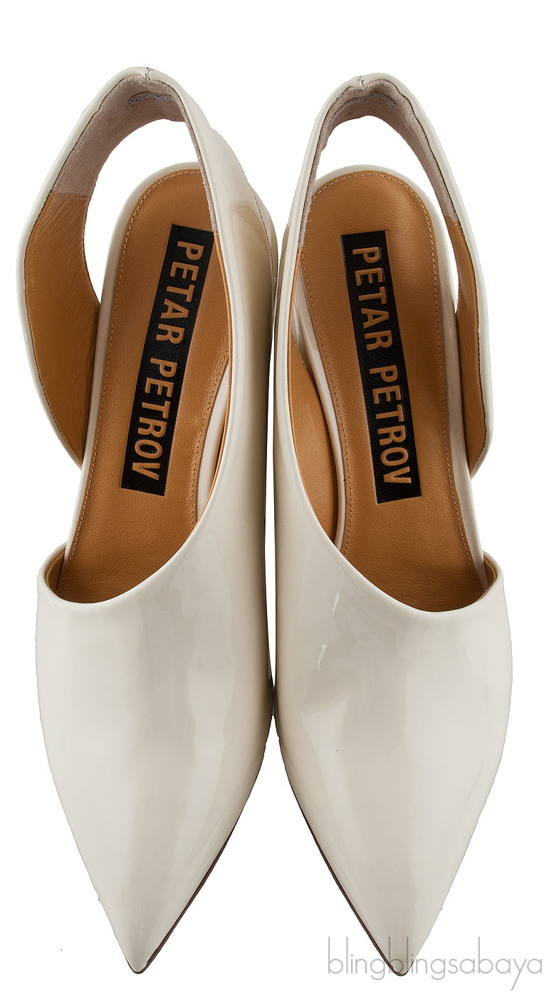 Off-white Slingback Pump
