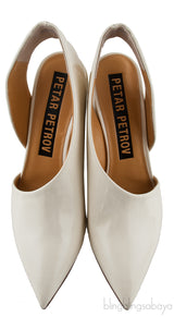 Off-white Slingback Pump