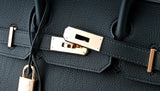 Birkin 30 Vert Fonce Togo