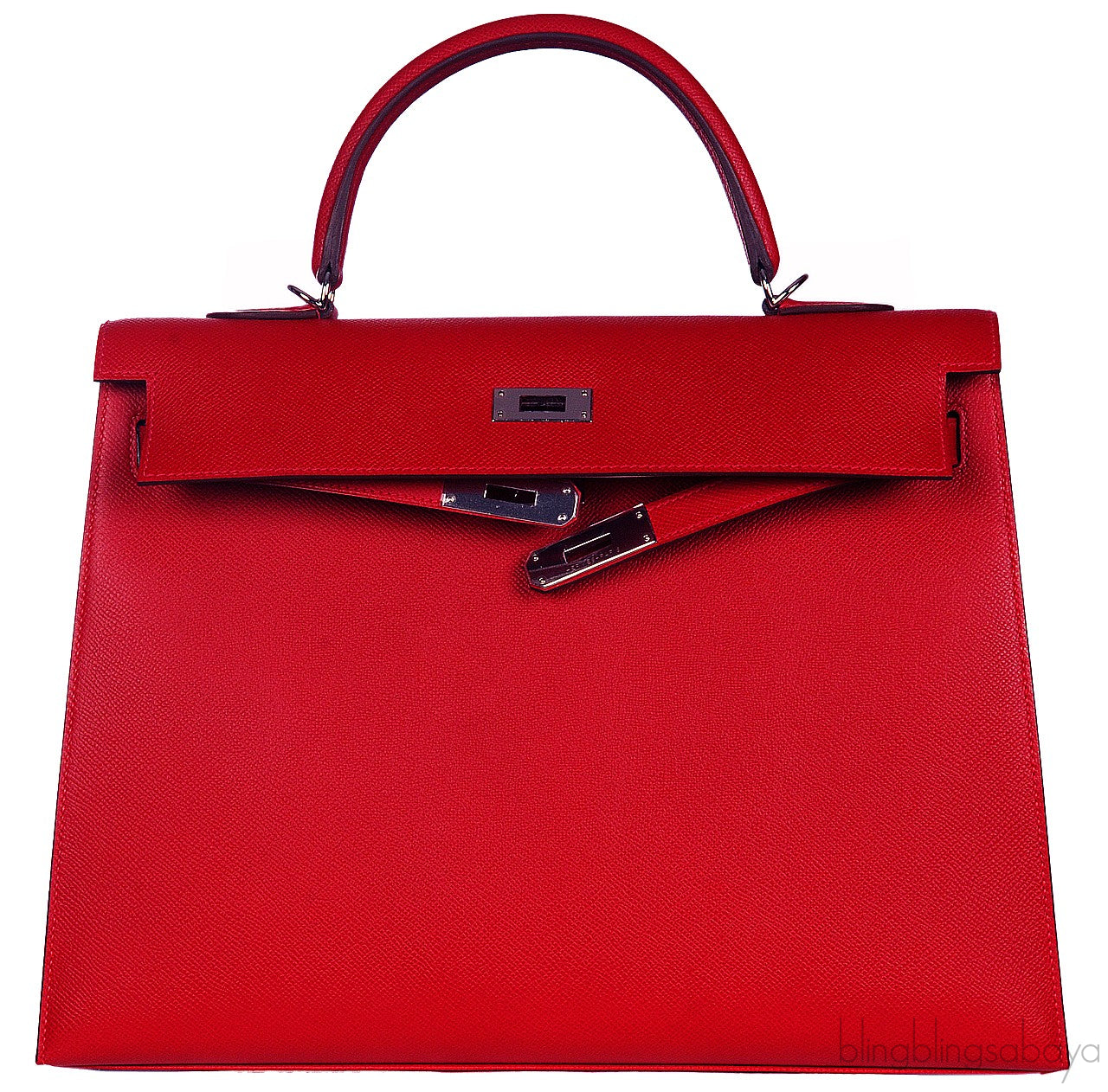 Kelly 35 Rouge Casaque Epsom