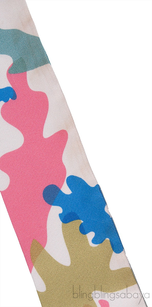Moynat Multi-color Abstract Print Twilly