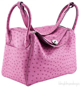 Lindy Ostrich Fushia