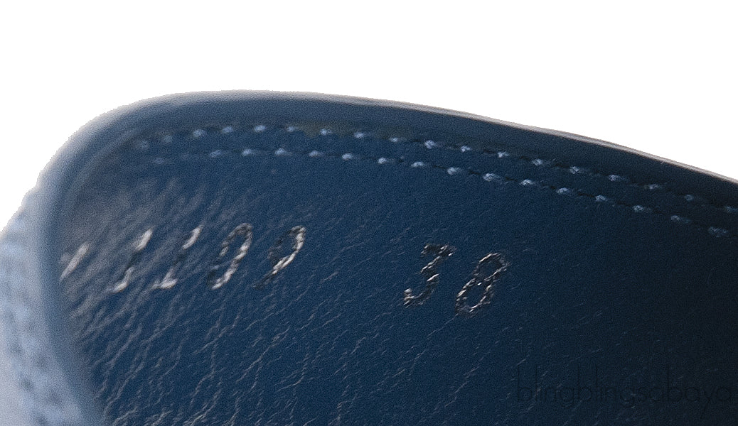 Blue Starboard Wedge Sandal