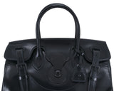 So Black Patent Soft Ricky Bag