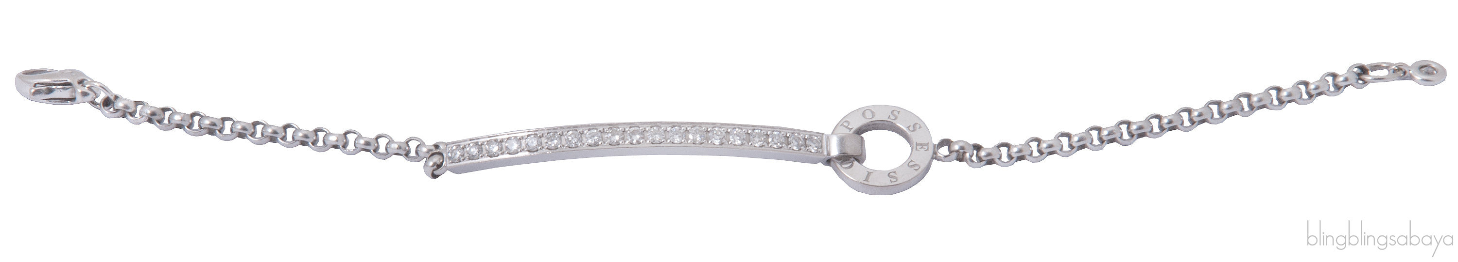Possession White Gold Diamond Bracelet