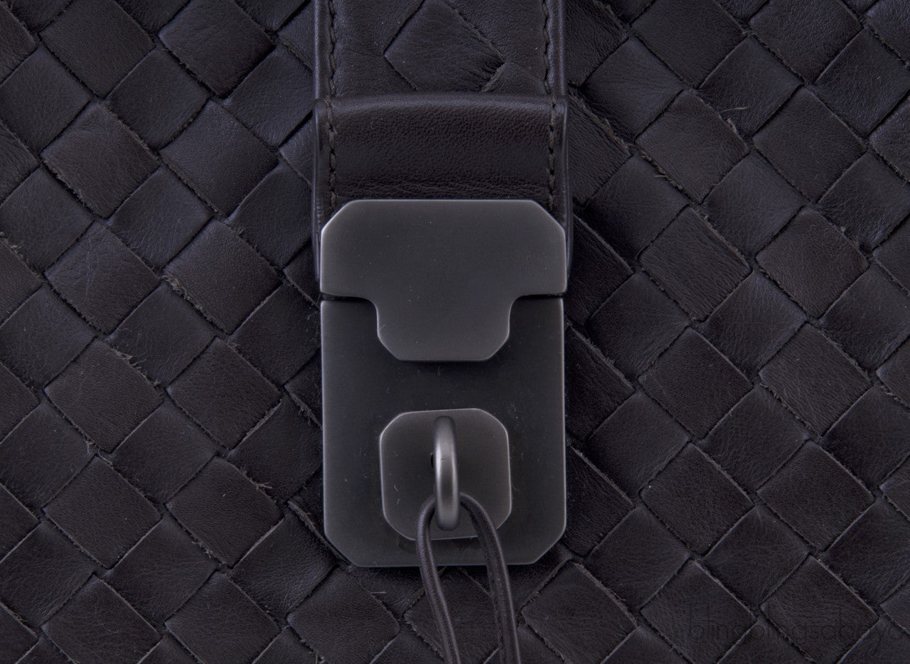 Roma Intrecciato Leather Tote