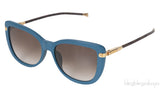 Charlotte Monogram Blue Sunglasses
