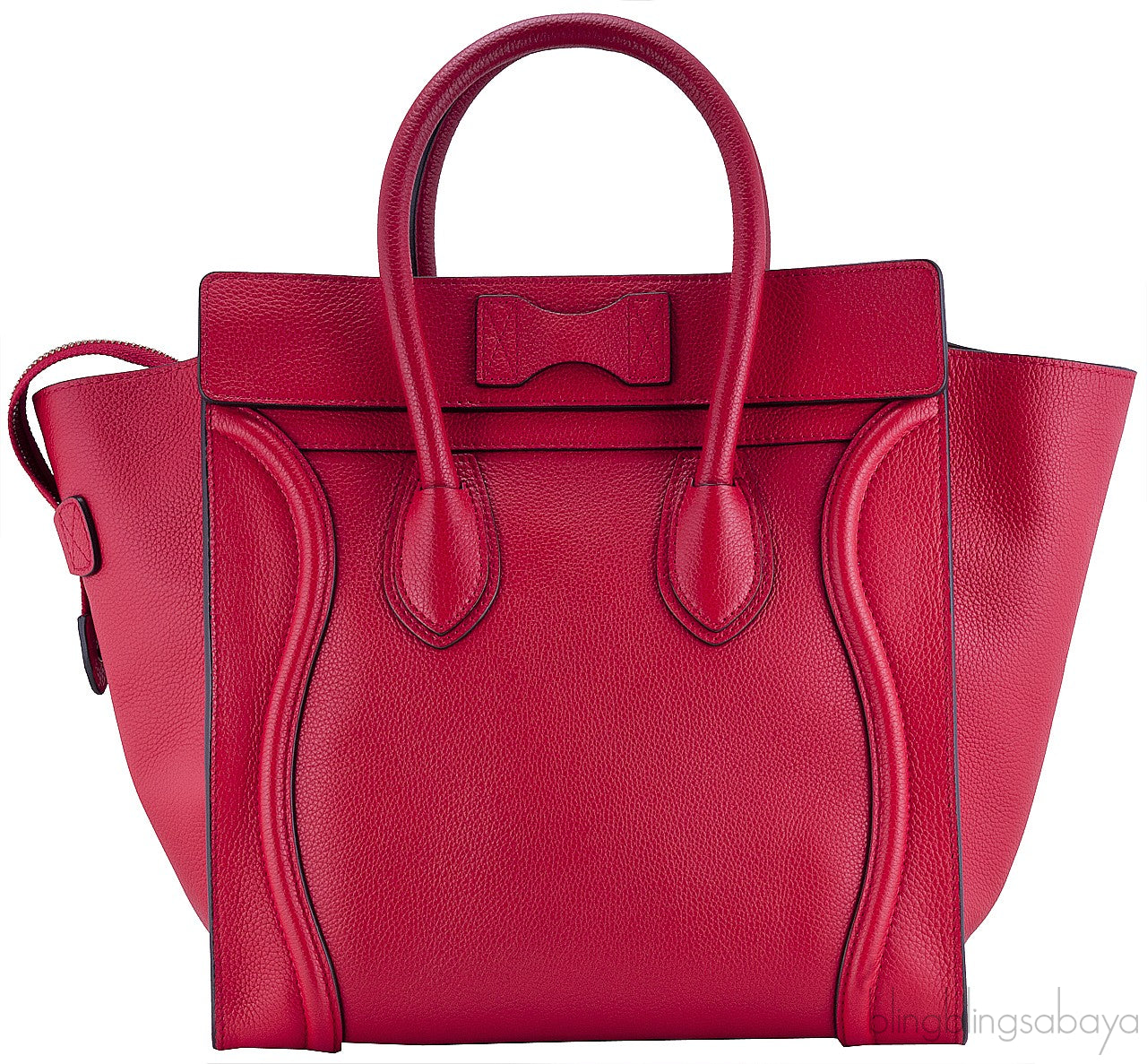 Mini Luggage Coquelicot Red