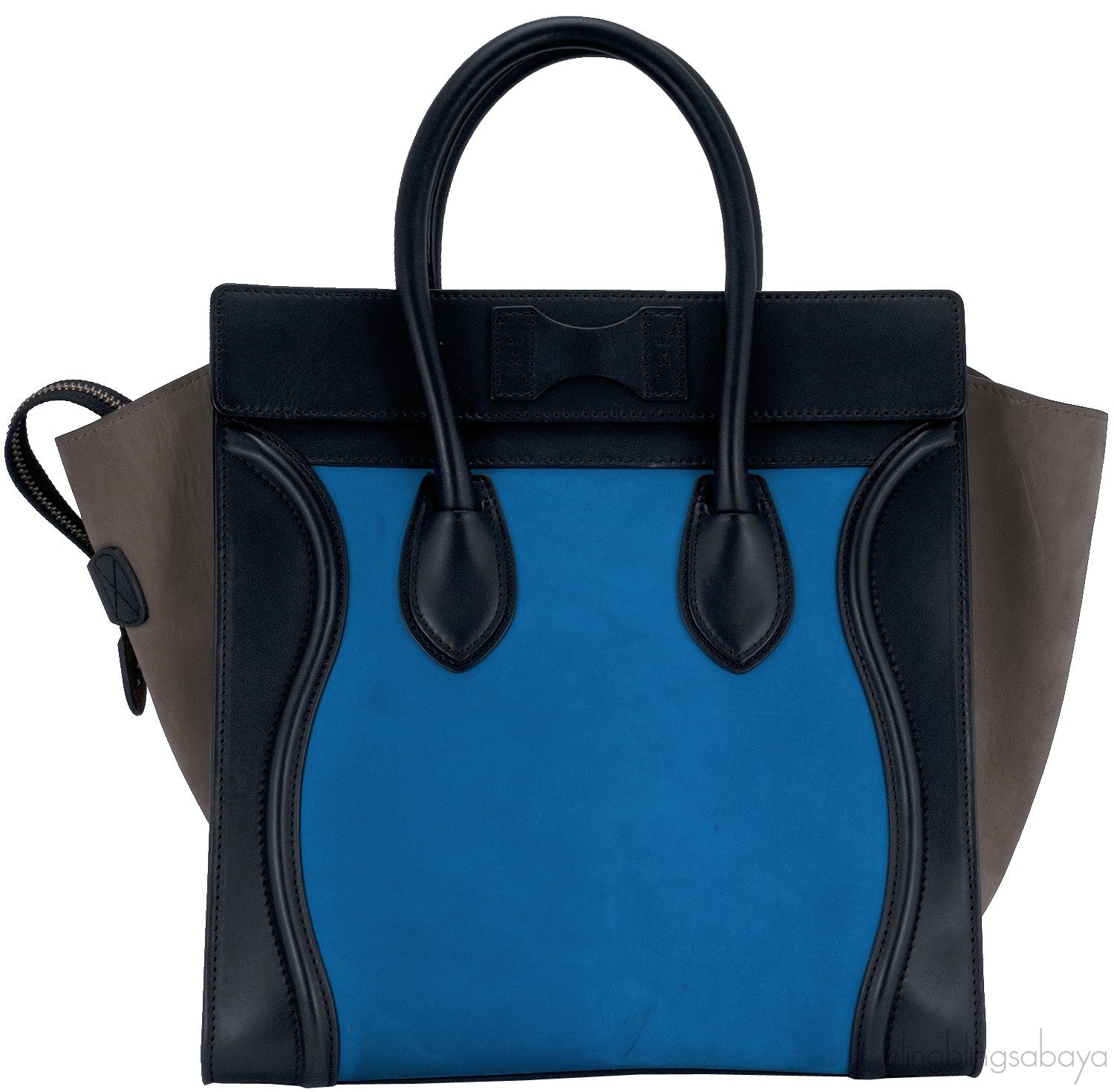 Mini Luggage Tricolor Blue