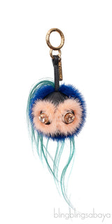 Bird Mohawk Monster Charm