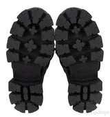 Black Monolith Leather Boots