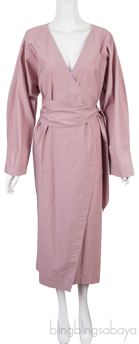Canyon Open Back Wrap Dress