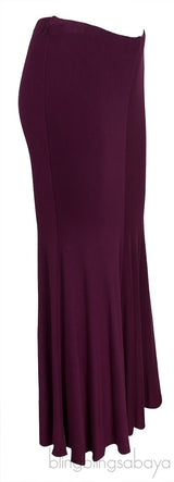 Burgundy Maxi Skirt