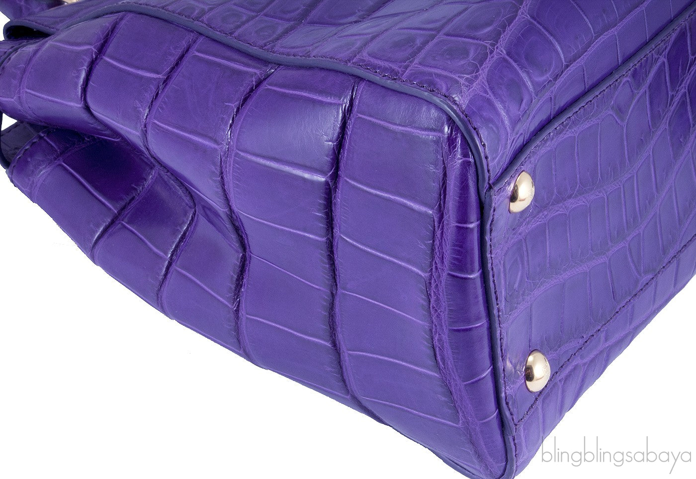 Purple Crocodile Peekaboo