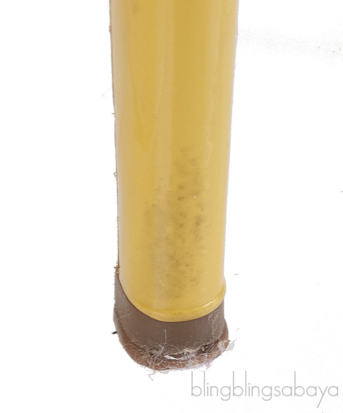 Yves Saint Laurent Patent Yellow Leather Tribute