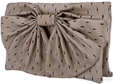 Point D\'Esprit Bow Clutch Bag