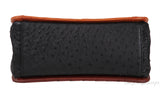 Tri-color Leather Top Handle Bag