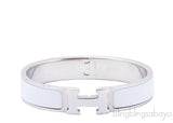 Clic Clac White H Bracelet PM