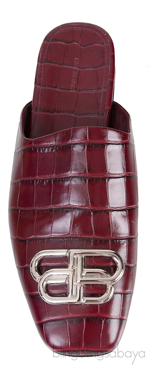 Cosy BB Croc Embossed Mules