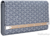 Toile Grise Bois Clutch