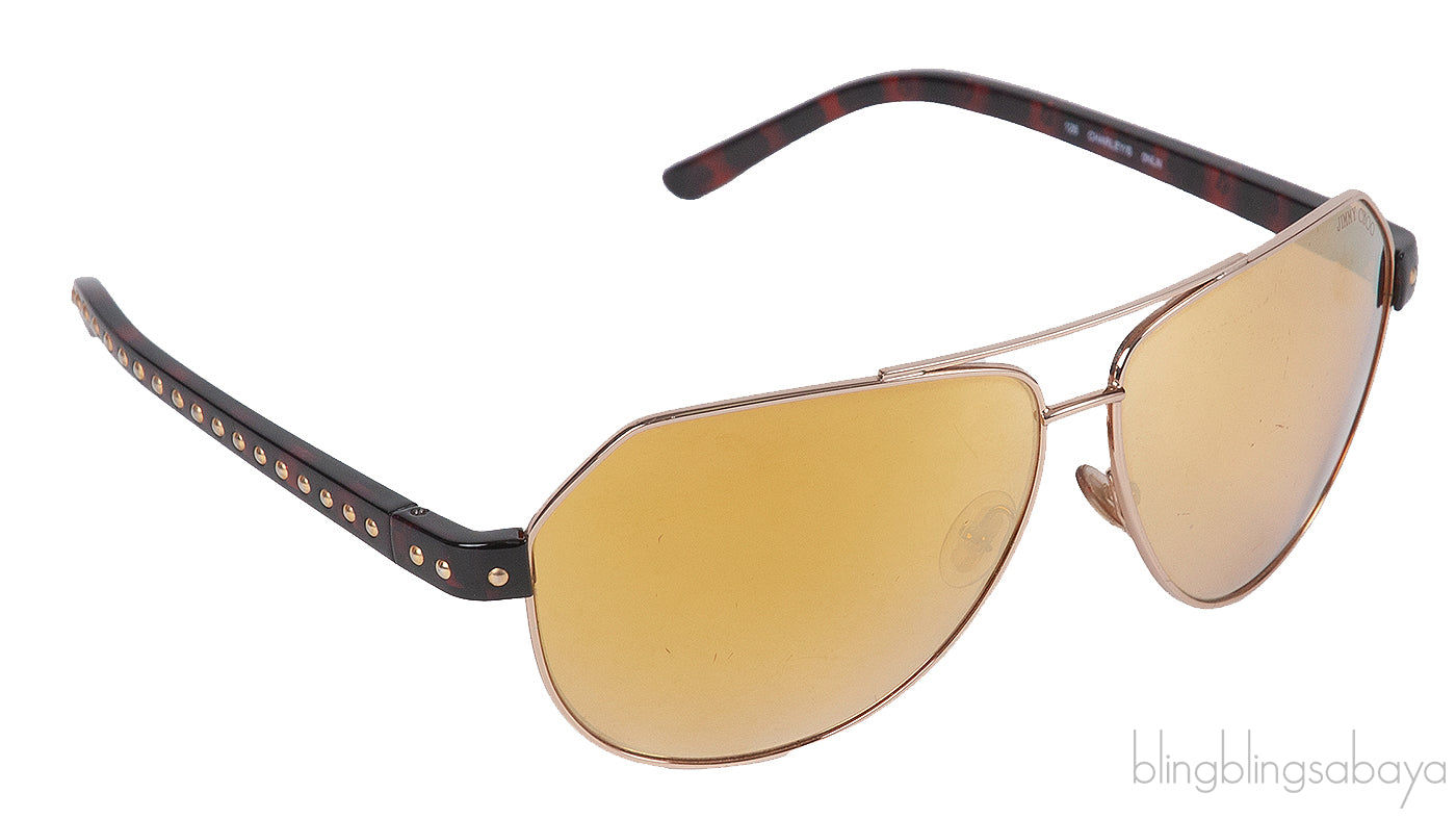 Jimmy Choo Charley Aviator Sunglasses