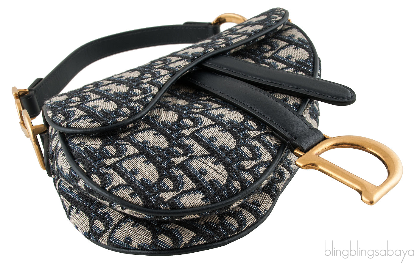 Oblique Saddle Mini Bag & Strap