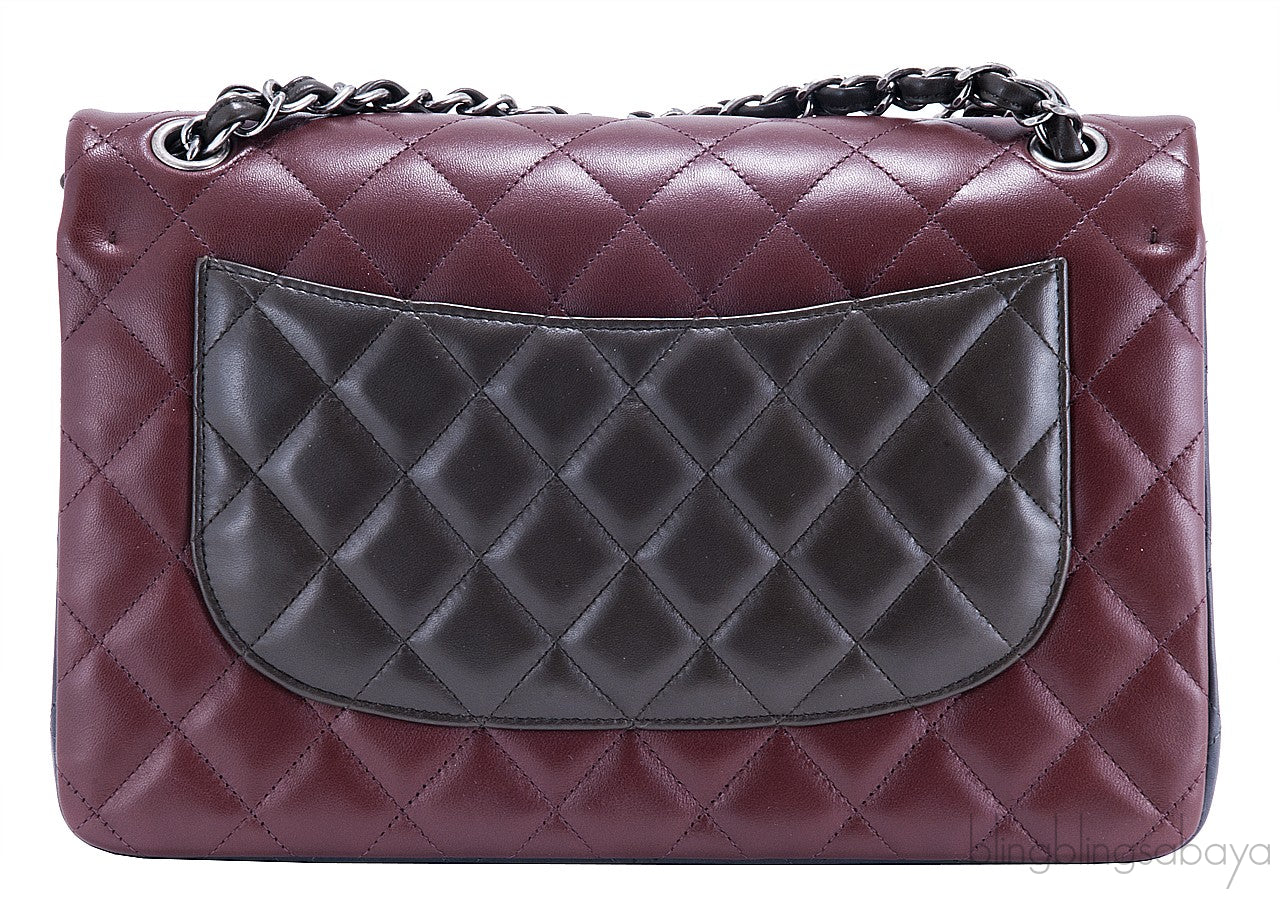 Tri-color Jumbo CC Flap Bag Ltd. Ed.