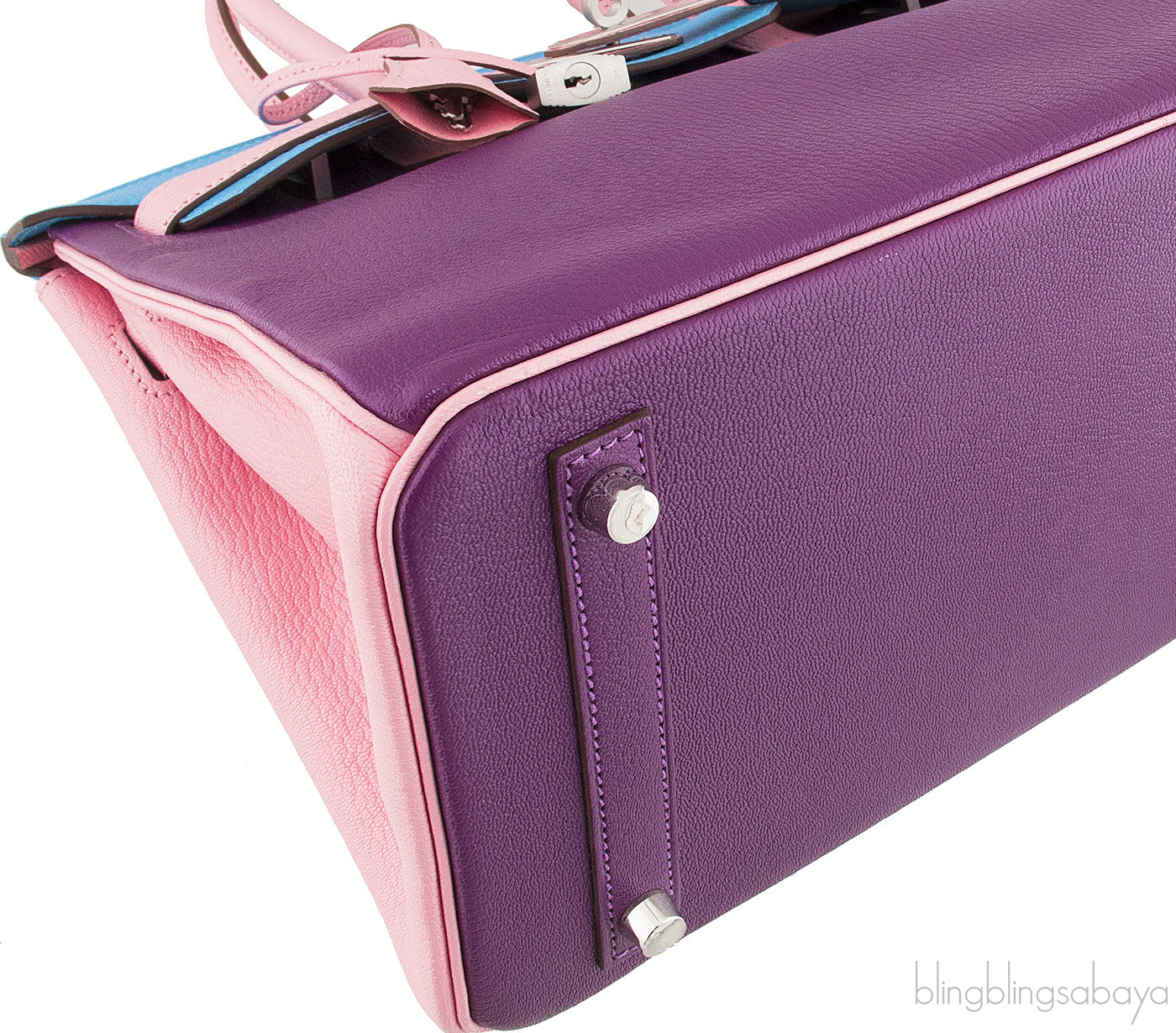 Birkin 30 Chevre Tri-color PHW