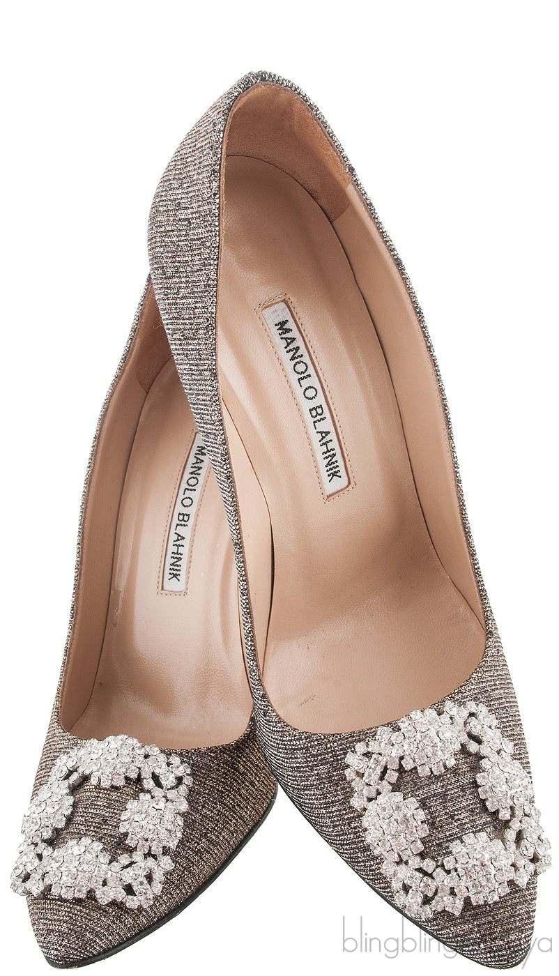Hangisi Notturno Gold Pumps