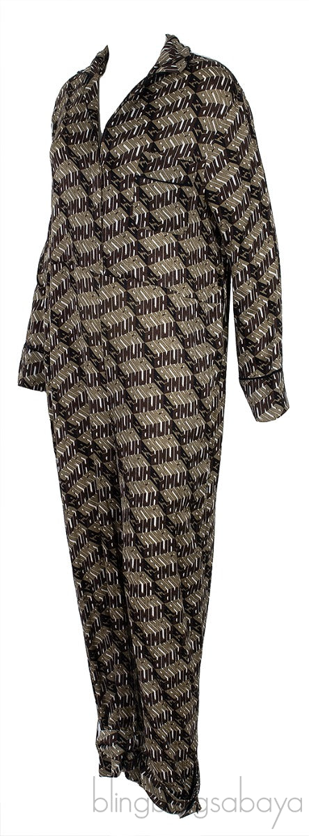 FF Printed Jumpsuit