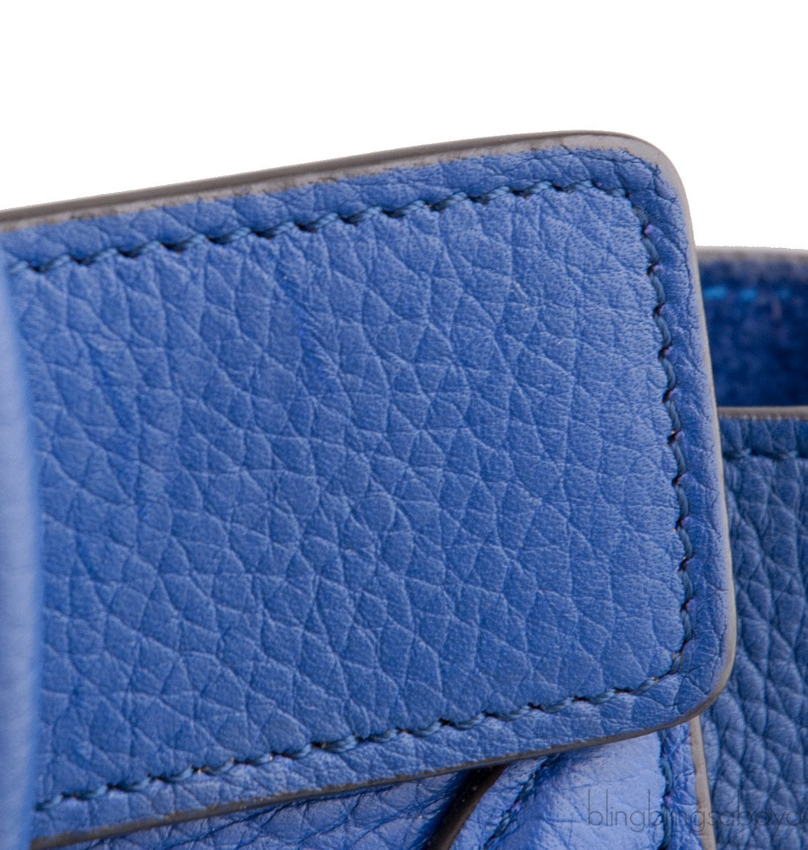 Nano Luggage Blue Shoulder Bag